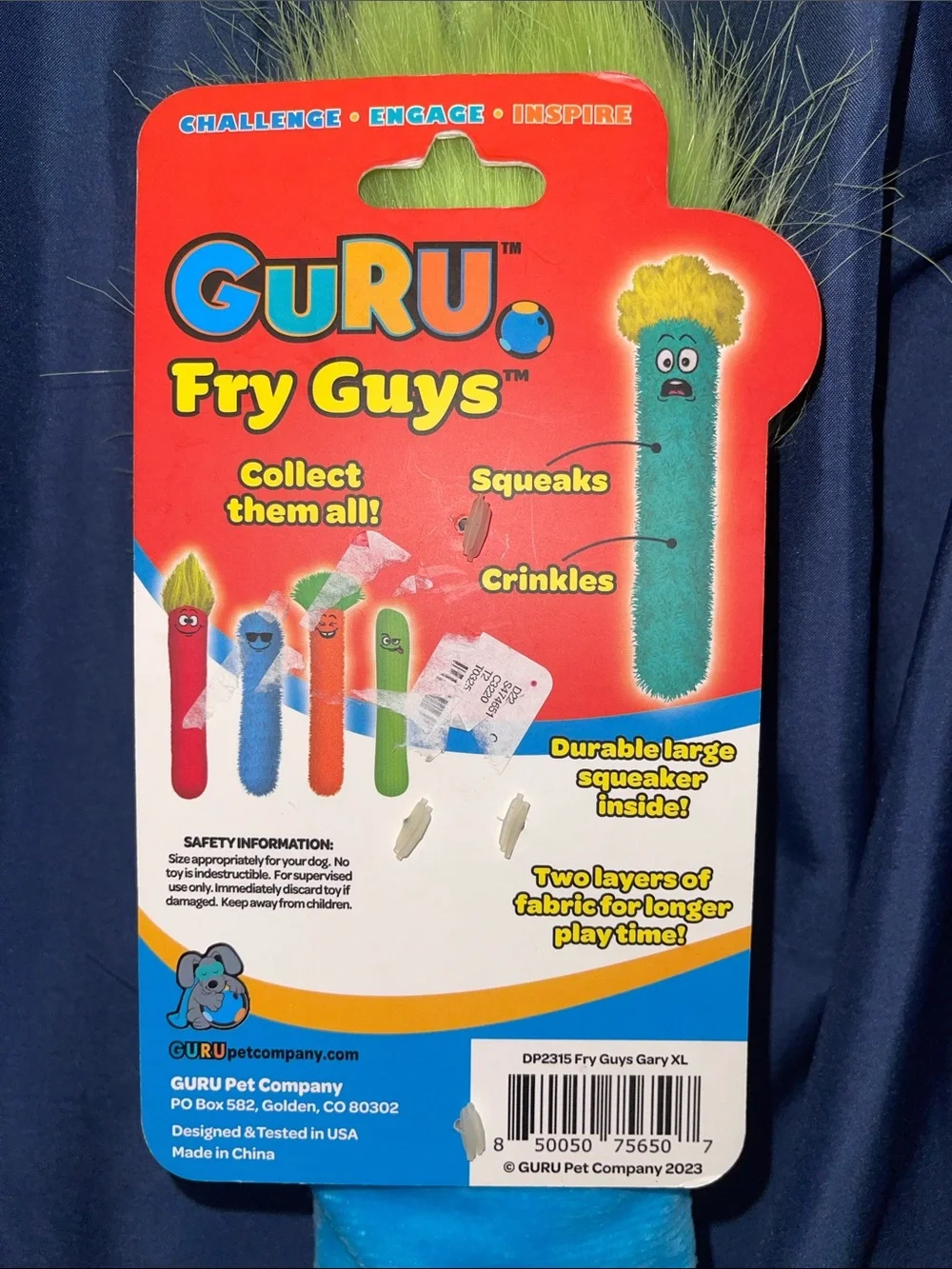 Guru Pet Company soft blue